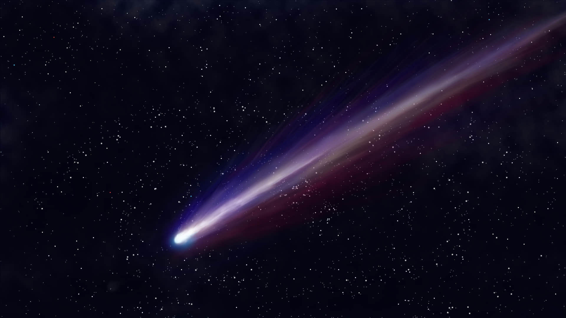 Comet The largest comet in history moving towards the earth the speed of 35 thousand km per hour