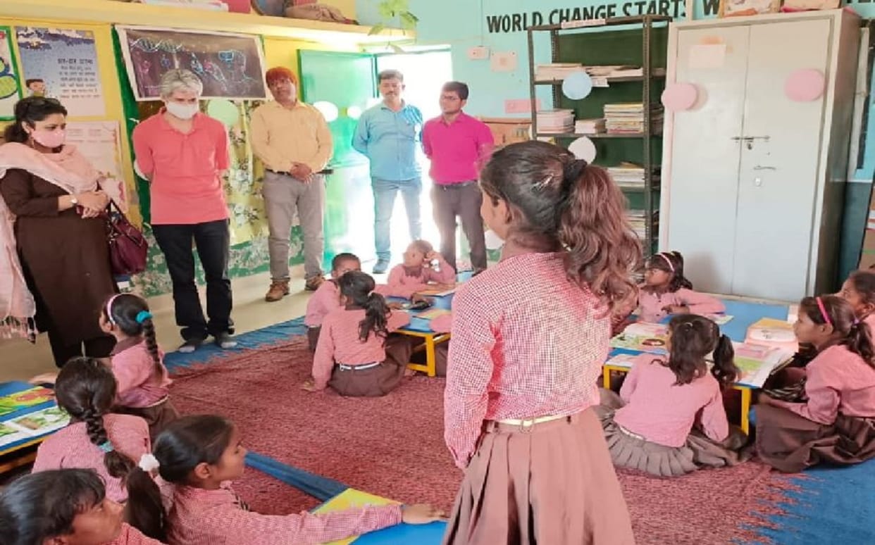 amar ujala abhiyan education health  Children are learning fast due to  hard work of teachers and the changed environment