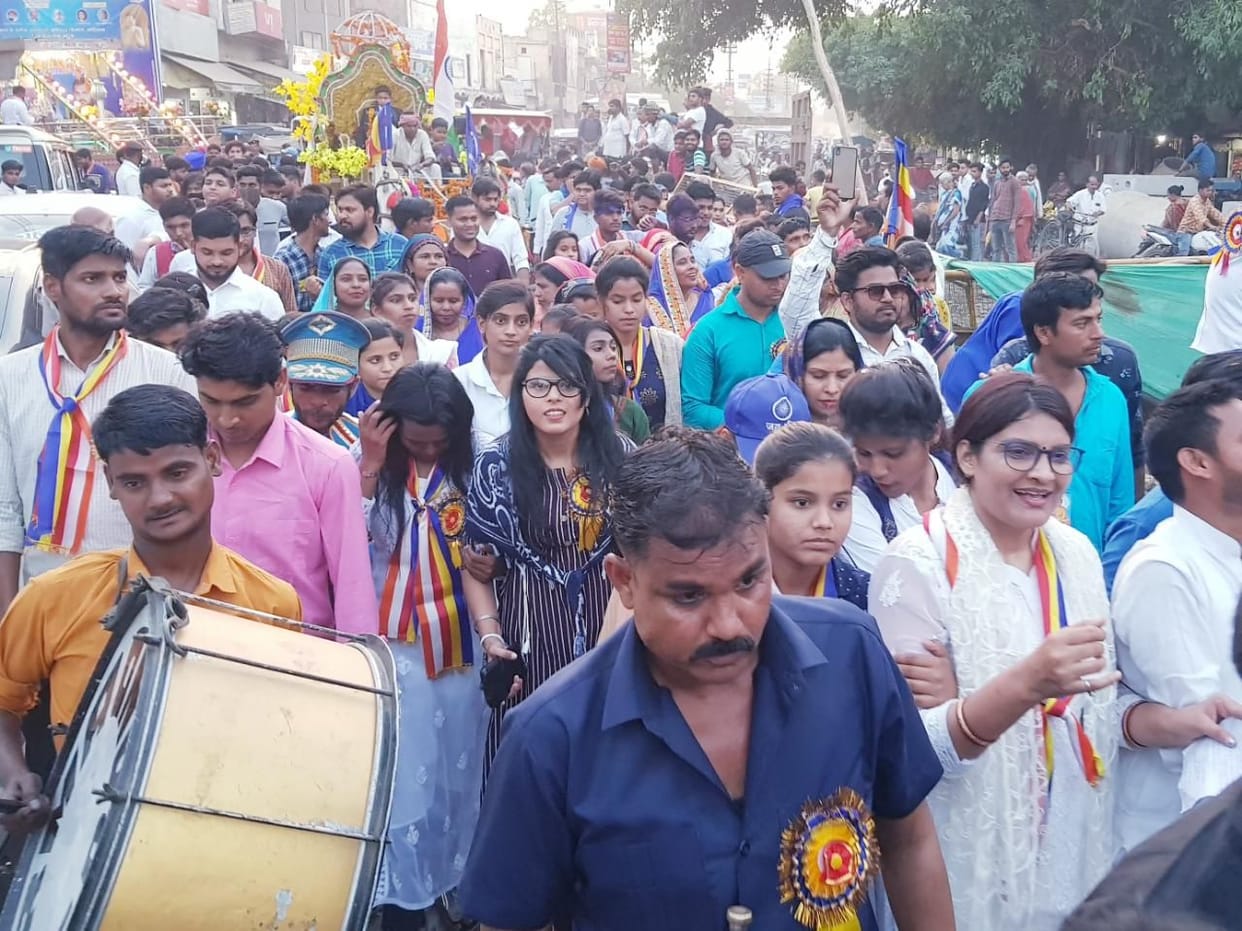 Babasaheb's cheers kept resonating from morning till evening