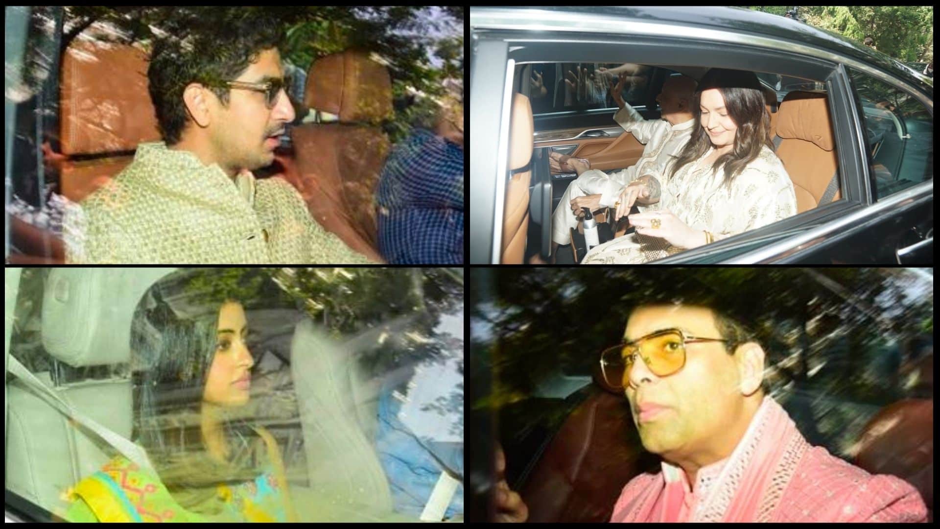 Ranbir Alia Wedding Neetu kapoor Kareena Saif ali khan karisma kapoor Riddhima Soni Mahesh Bhatt Pooja Bhatt