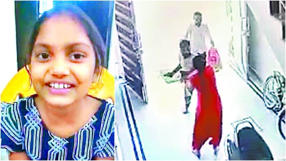 Seven-year-old girl saved her house from miscreants in Agra
