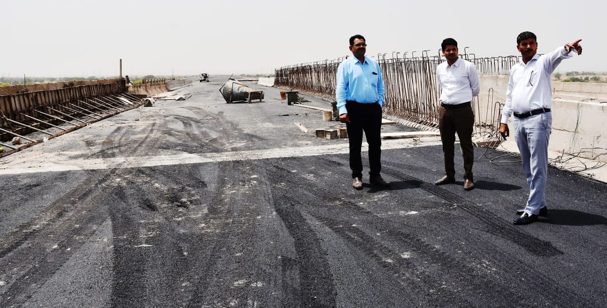 By 20 April, the bypass from Rohtak Road to Dadri Road will be ready