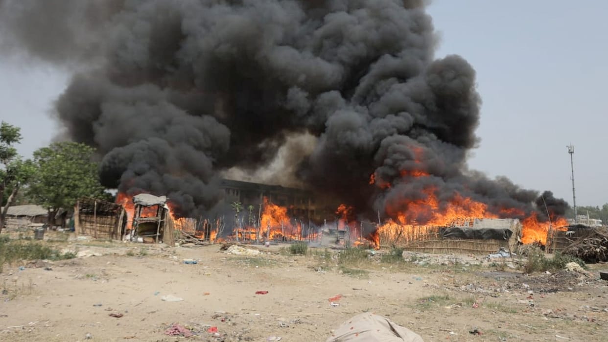 Migrant Labourers Jhuggis Gutted In Fire In Una Himachal Pradesh
