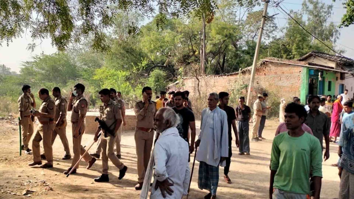 Hamirpur: Allegation of indecency with people who are worshiping Baba Saheb