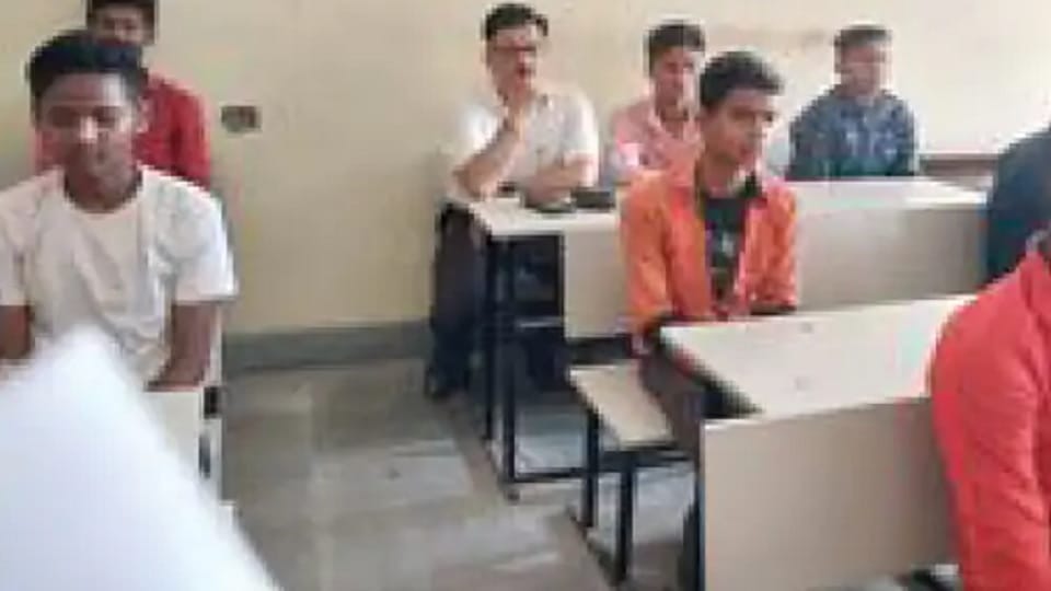 when Katihar collector reached in fourth class of government school, Master ji lost his senses