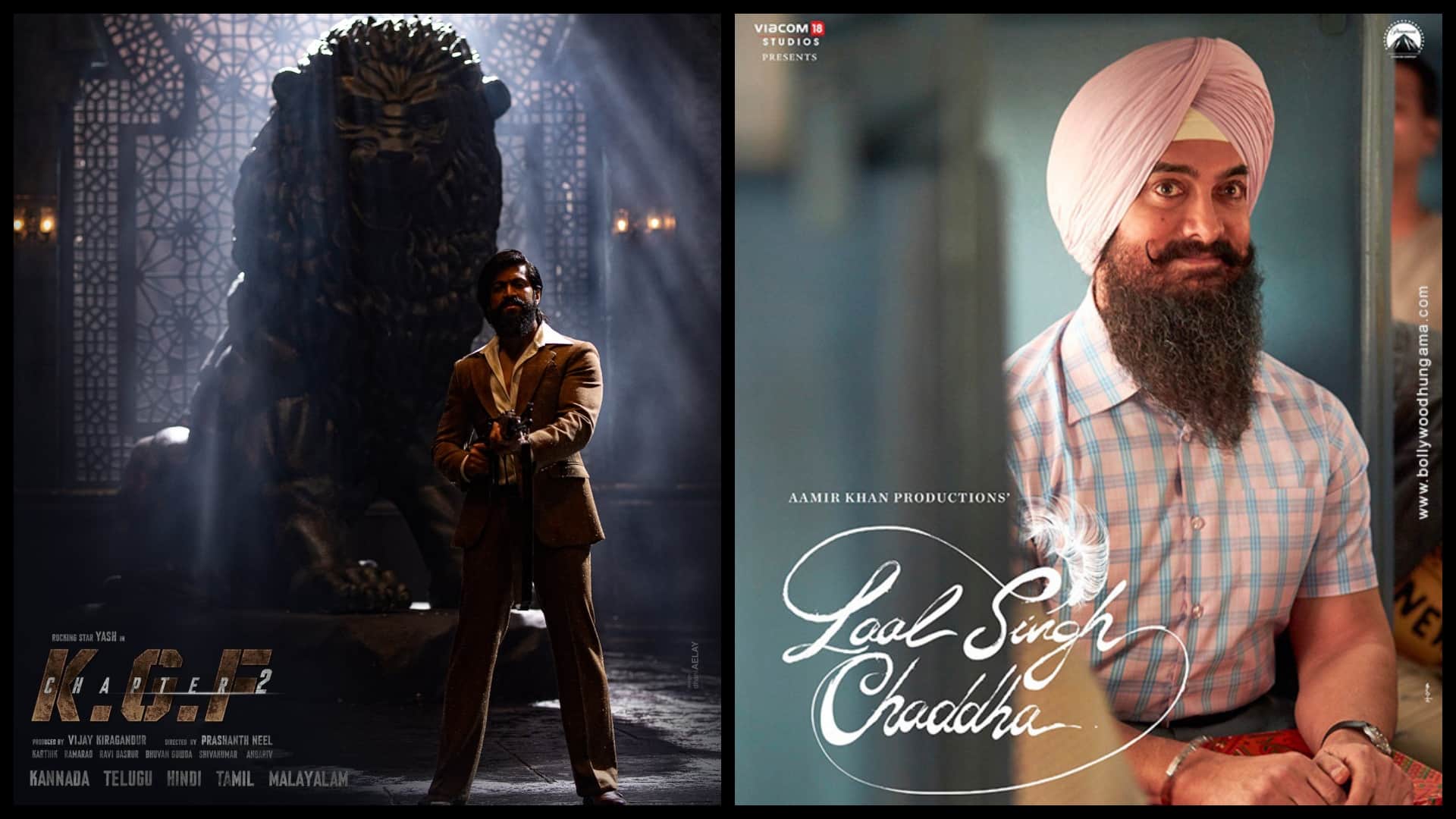 Aamir khan reaction on laal singh chaddha clash with kgf chapter 2 said we were saved by the postponement