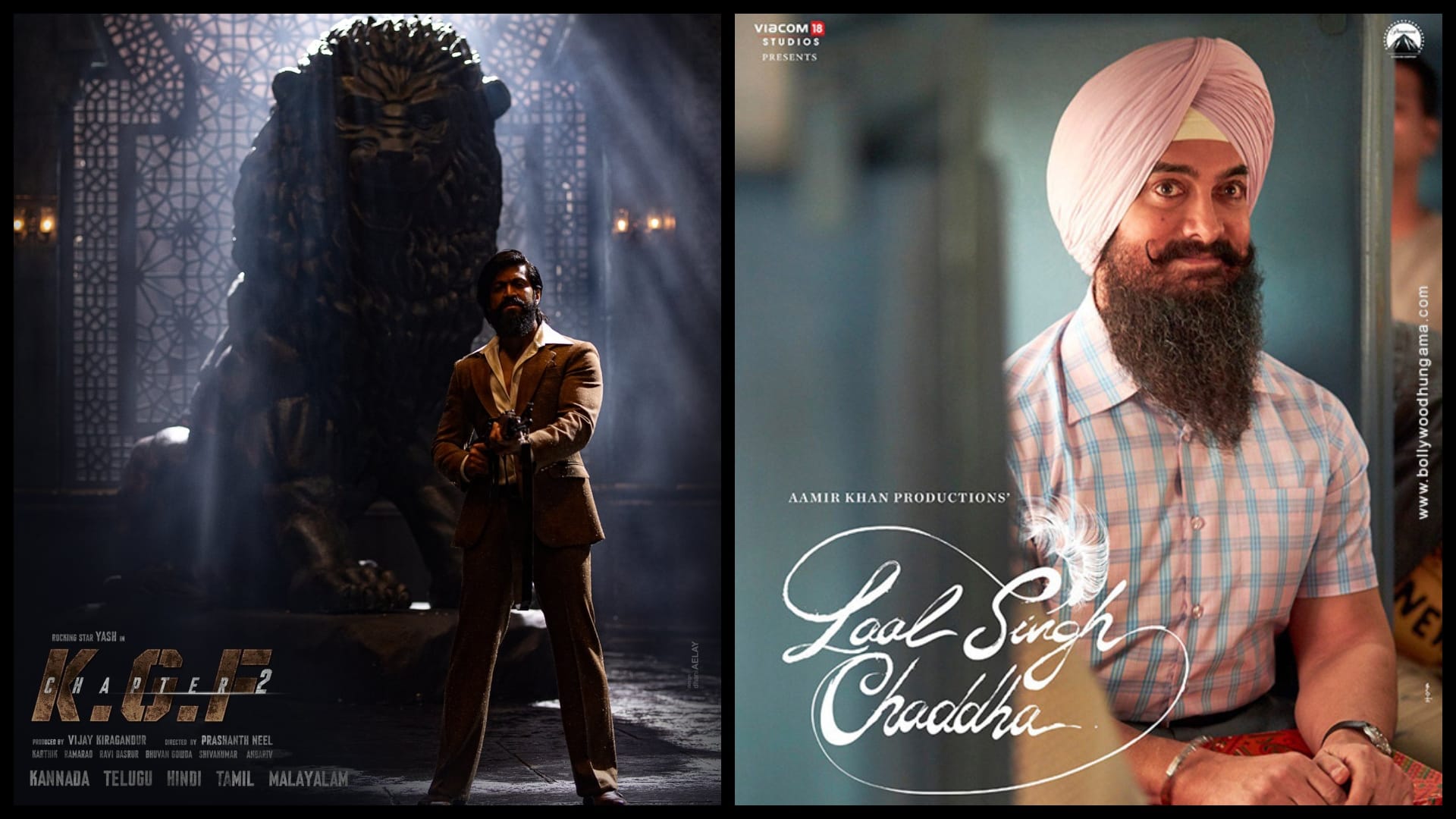 Aamir khan reaction on laal singh chaddha clash with kgf chapter 2 said we were saved by the postponement