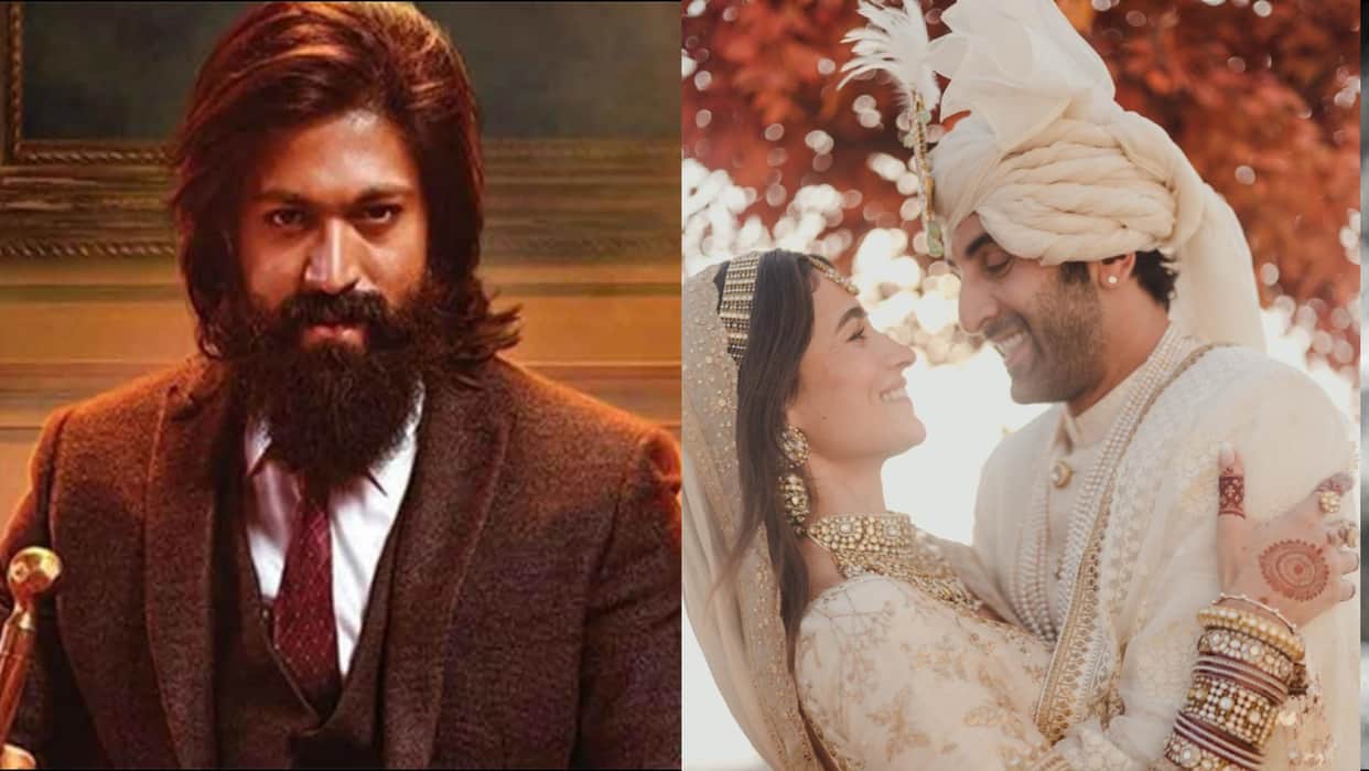 Ranbir and Alia tied  knot and KGF 2 broke records box office Bhool Bhulaiyaa 2 Teaser Release read 10 big news from the entertainment world