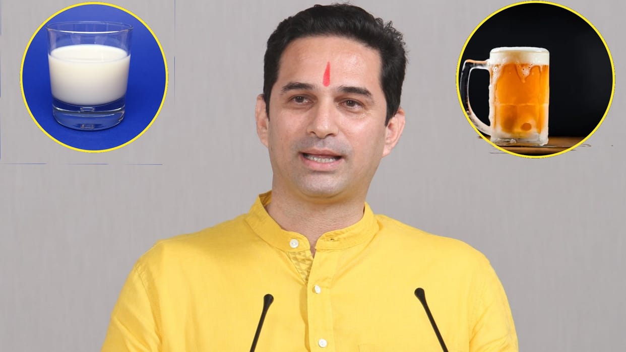Maharshi Adhyatma Vishwavidyalay Study spiritual effects of drinking alcohol and non alcoholic drinks