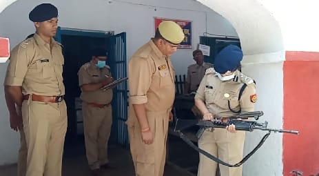 IG Range Laxmi Singh inspected the district