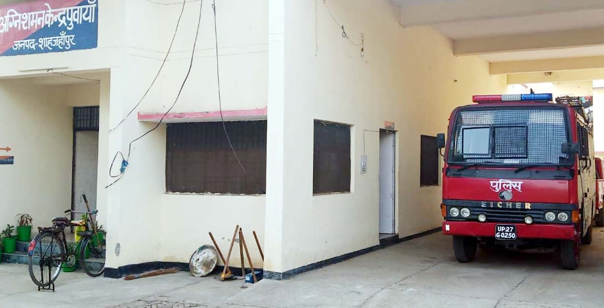 Two fire engines for 718 villages... how to get the fire under control