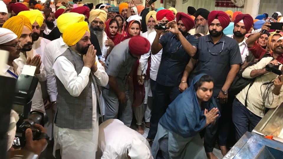 Punjab CM Bhagwant Mann visits Jalandhar on Baba Saheb Bhimrao Ambedkar Jayanti