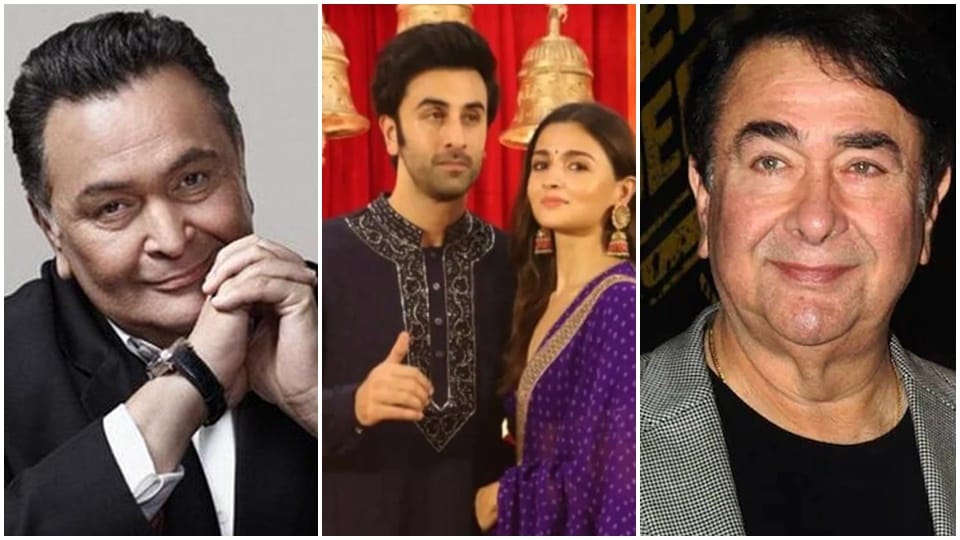ranbir alia wedding randhir kapoor remembered rishi kapoor on ranbir alia special day