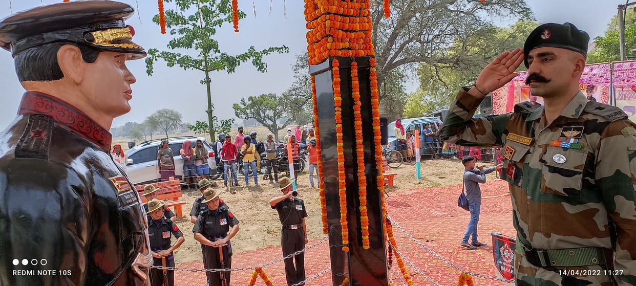 Statue of martyr Major Vikas Singh unveiled