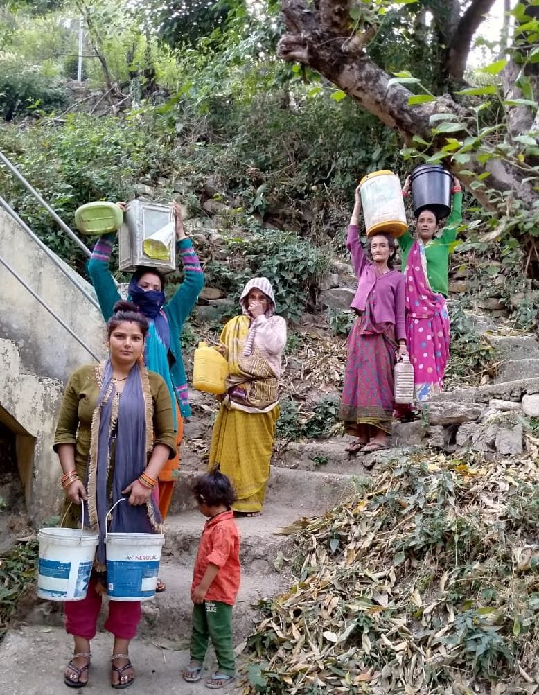 Water crisis at Tarikhet Dwarahat