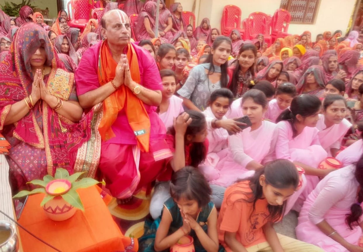 Pran Pratishtha Mahotsav Yatra came out with a melody