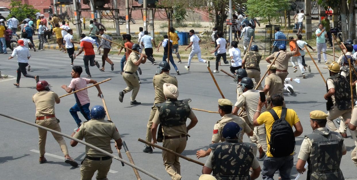 Jash massacre: Slogans raised against police administration in Mahapanchayat