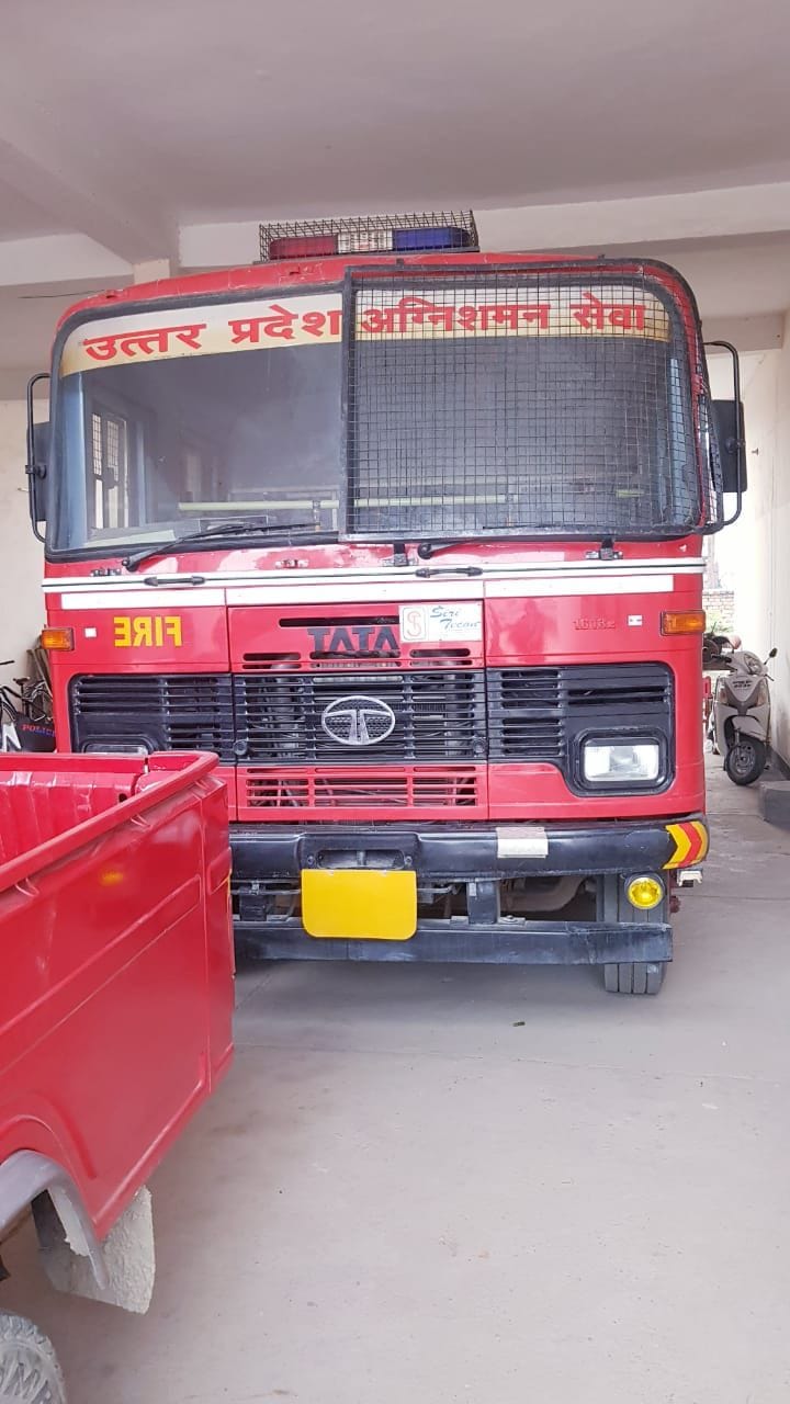 Fire vehicle running without registration