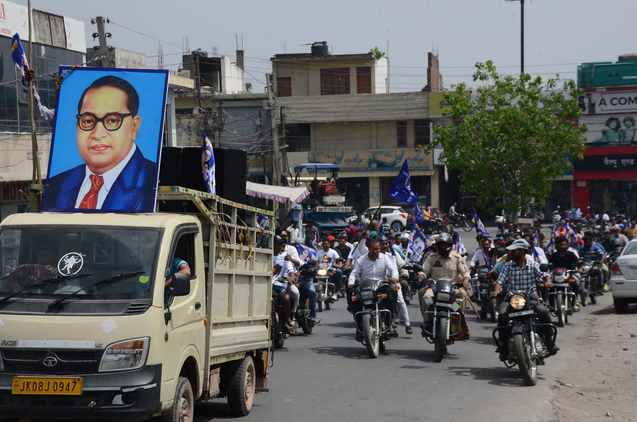 Dalits and backwards have got equal rights only from the constitution
