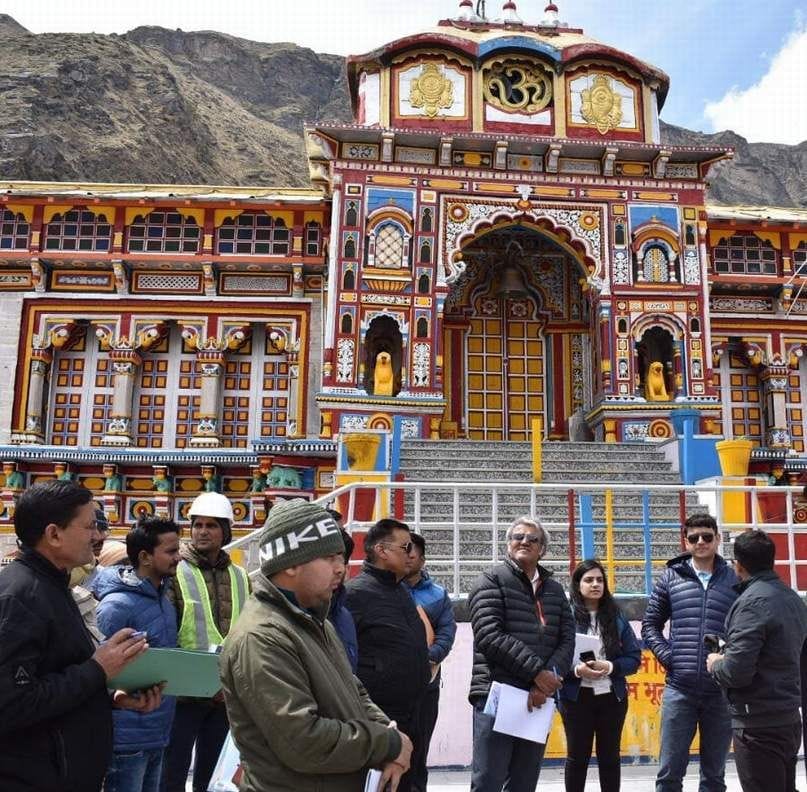 PMO team inspected the works of master plan