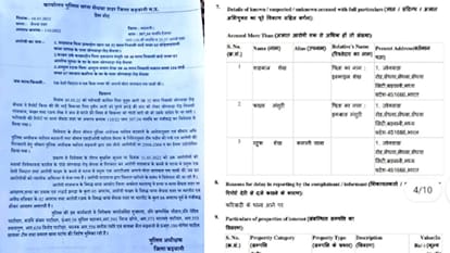 The act of MP police: FIR was lodged against those who were in jail, in the case of violence on the day of Ram Navami