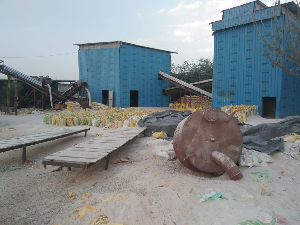Chief Minister's Flying Squad Raid in the Stone Minerals Zone of Biel
