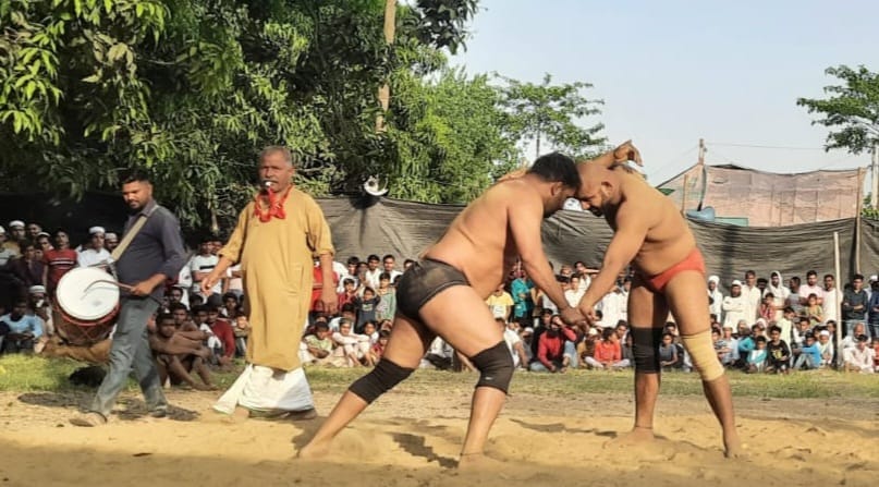Wrestlers showed their strength in Dangal