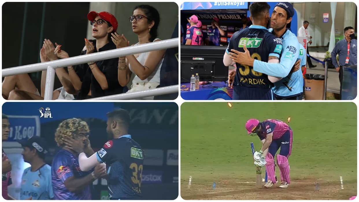 IPL 2022 RR vs GT Match 24 Highlights Hindi Natasha Enjoys Hardik captains knock