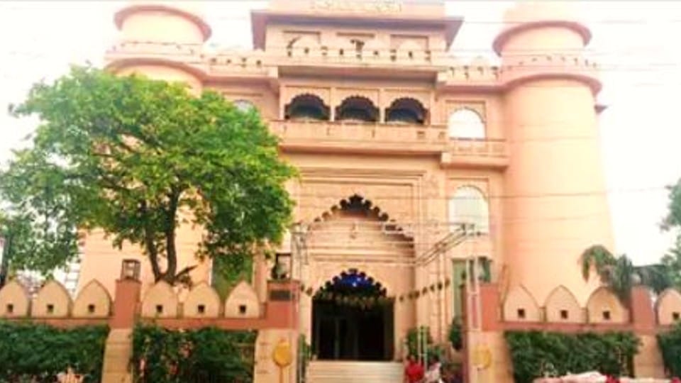 Hanumanji Balaji Devasthan Temple constructed in Vrindavan