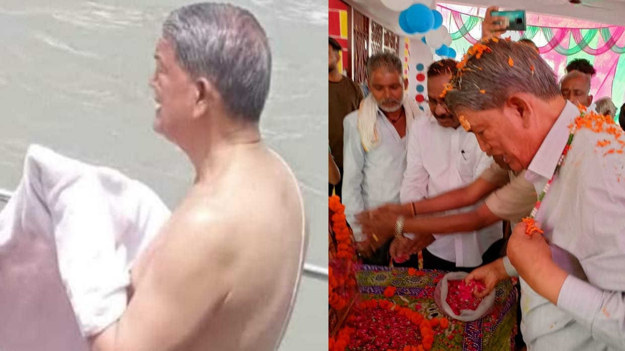Harish Rawat reached Haridwar to worship Ganga, gave statement regarding displeasure of MLAs in Congress
