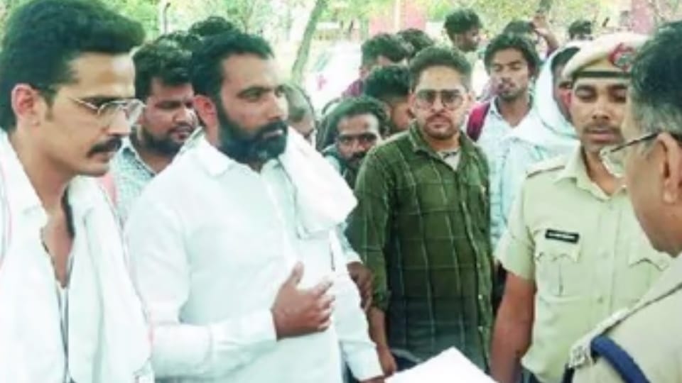 Animal owner burnt a pet cow by throwing acid in Hisar