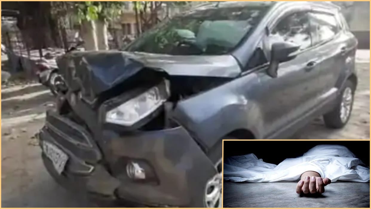 Hit and Run in Kota car hit family sleeping on pavement