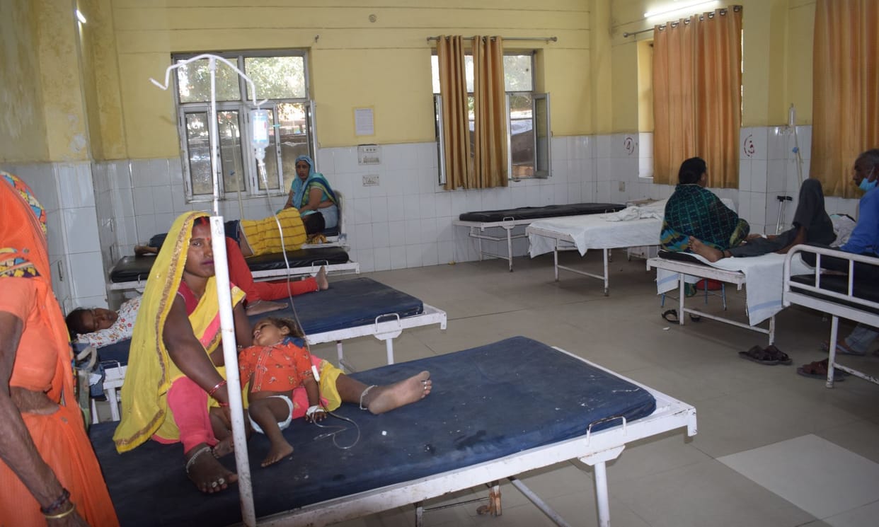 Death of two patients including a girl suffering from fever