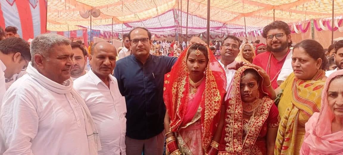 Seven girls got married