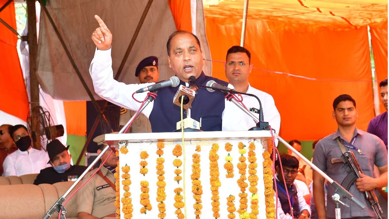 Himachal Diwas 2022:  Chief minister Jai Ram Thakur announcements live updates today 15 April 2022