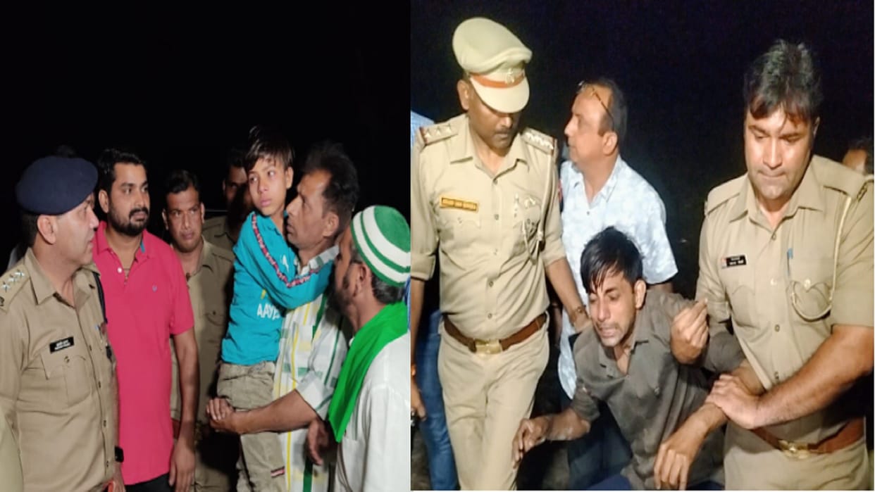 Encounter in Muzaffarnagar: Kidnapped Zaki recovered safely, crook injured by police fire