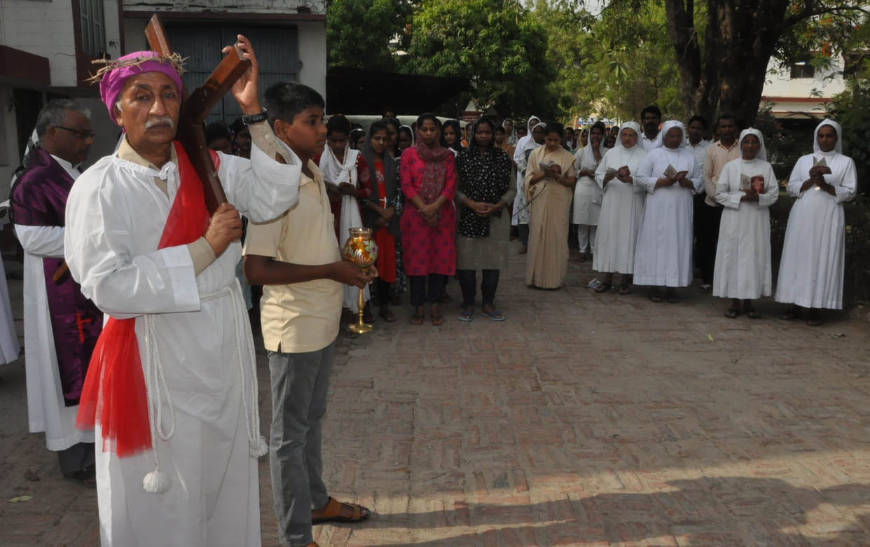 Salute to Lord Jesus by staging the play