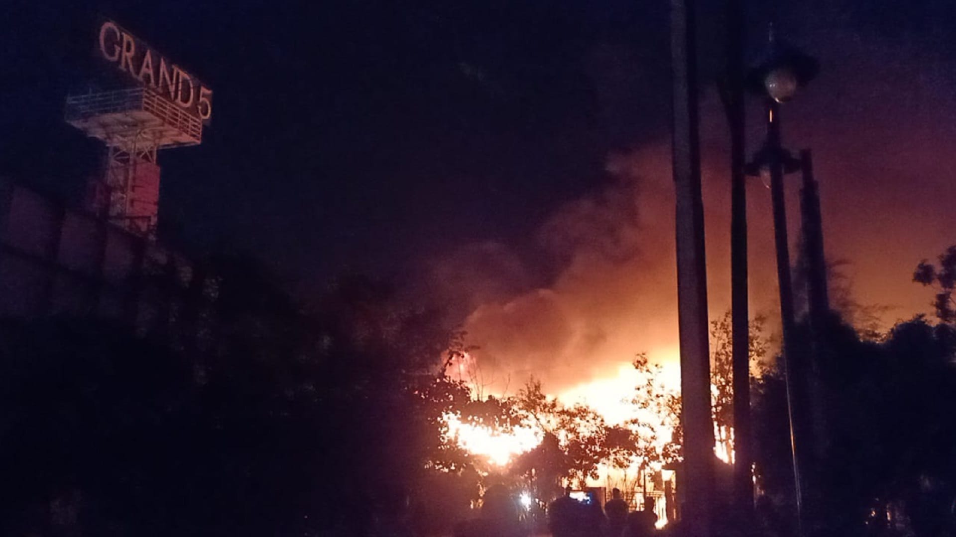 Fire breaks out at PVS Mall and Grand-5 Resort in Meerut see photos