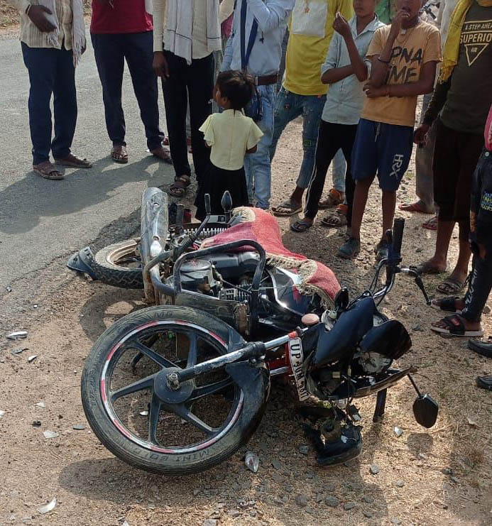 One Death, four injured in bike collision