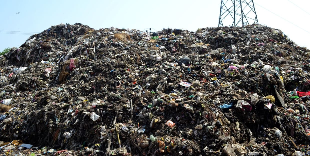 How to start the project, there is more garbage and less land