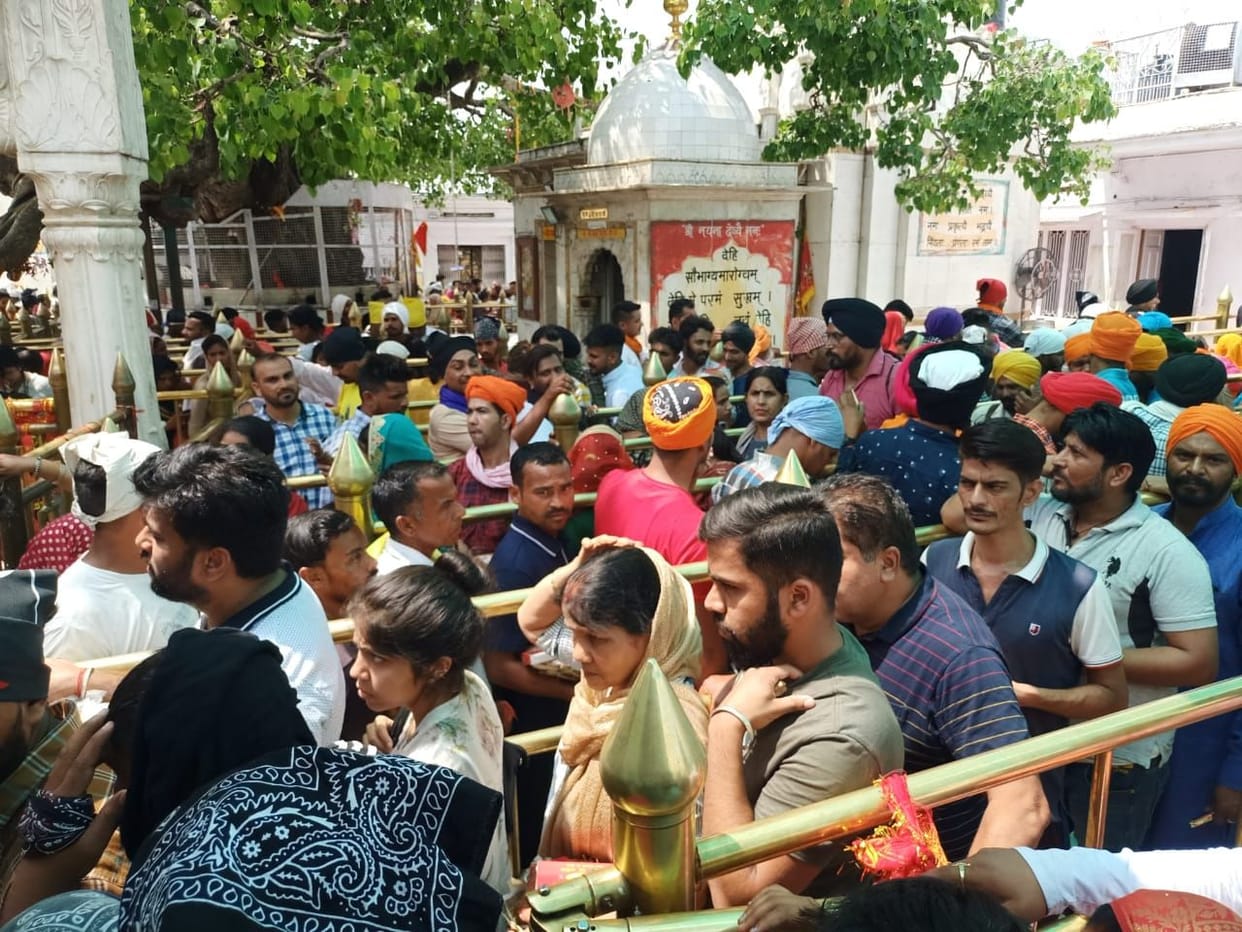 25 thousand devotees visited Shri Nayanadevi