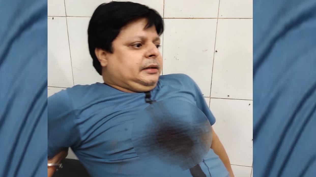 Goons attacked hotel businessman and looted him in Sultanpur.