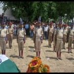 राजकीय सम्मान से किया गया अंतिम संस्कार