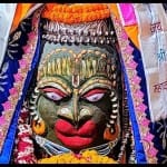 हनुमान के रूप में किया बाबा महाकाल का शृंगार