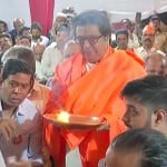 राज ठाकरे हुए हनुमान जन्मोत्सव कार्यक्रम में शामिल।