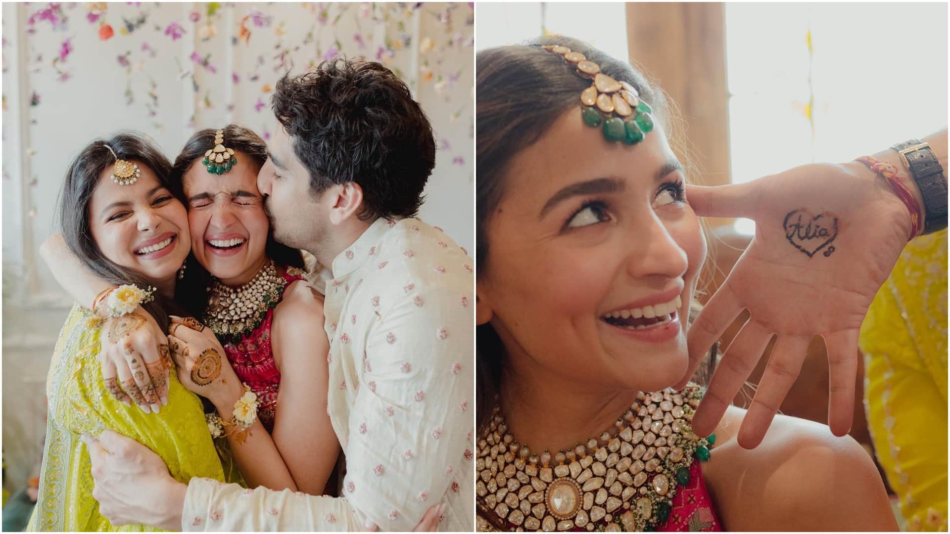 Akansha Rajan Kapoor shared Alia Bhatt wedding recpetion look