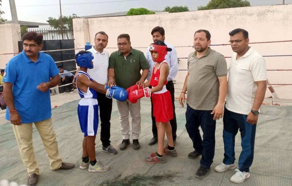 In 33 kg weight category, Sagar won gold, Ranveer won silver, Abhishek, Himanshu won bronze.