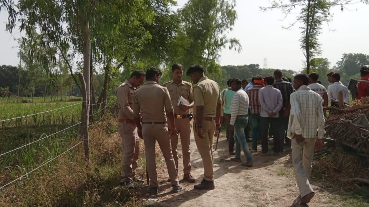 A farmer murdered in rudauli in Ayodhya.