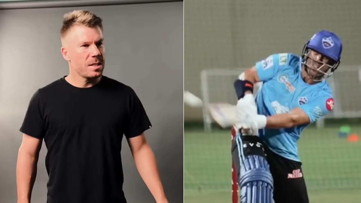 DC Opener David Warner reel on KGF chapter 2 said rocky bhai dialog