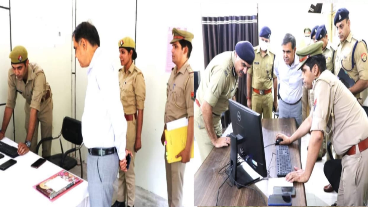 DIG Anti Corruption said: Corrupt officers will be sent to jail, ADG Crime inspected police stations in Meerut